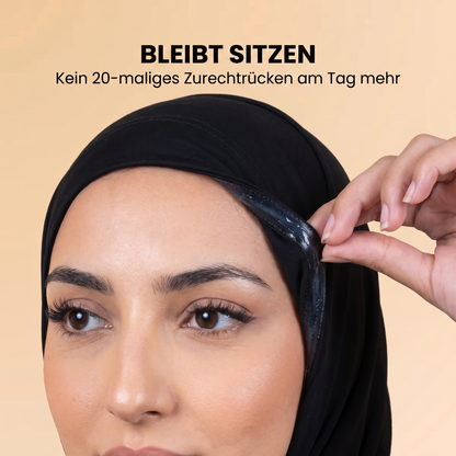Hijabi Seidenhaube – Stoppt Haarausfall & Bruch am Ansatz